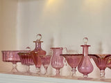 Miniature Cranberry Glass Collection