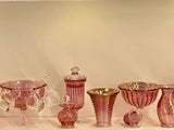Miniature Cranberry Glass Collection