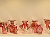 Miniature Cranberry Glass Collection
