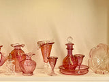 Miniature Cranberry Glass Collection