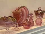 Miniature Cranberry Glass Collection 1