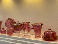 Miniature Cranberry Glass Collection 1