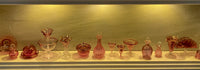Miniature Cranberry Glass Collection 2