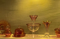 Miniature Cranberry Glass Collection 2